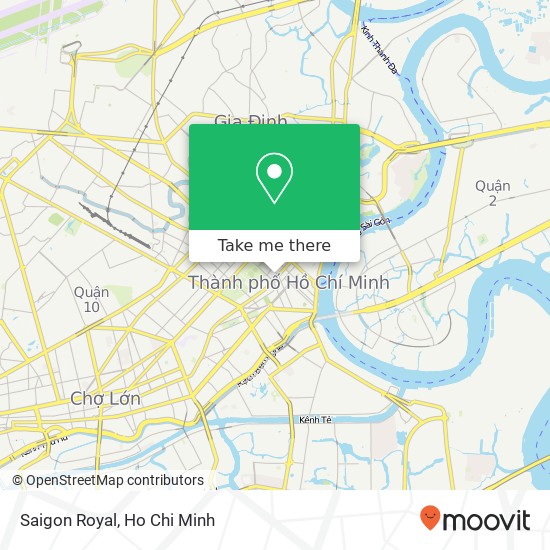 Saigon Royal map