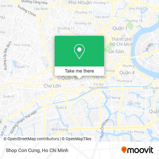Shop Con Cưng map