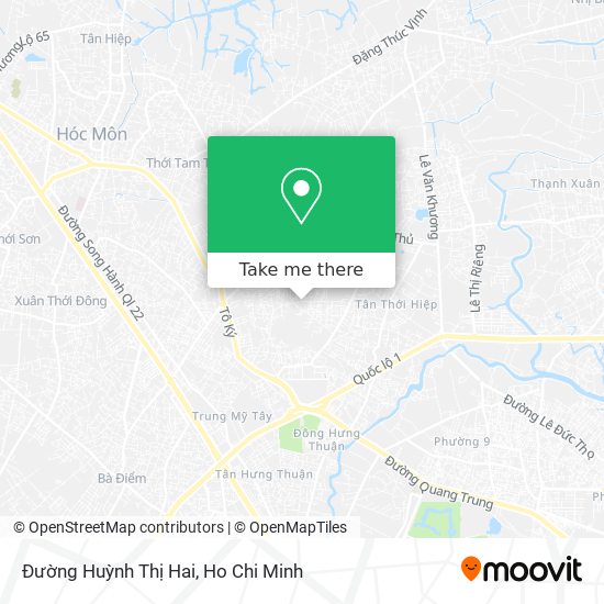 Đường Huỳnh Thị Hai map