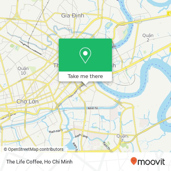 The Life Coffee map