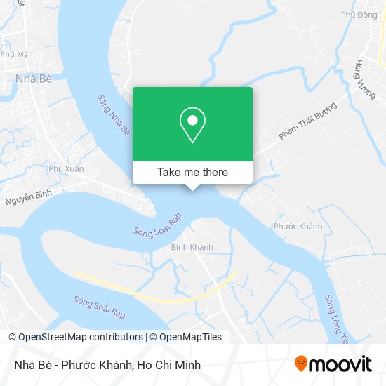 Nhà Bè - Phước Khánh map