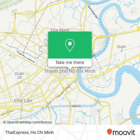 ThaiExpress map