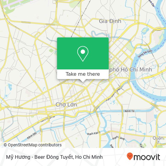 Mỹ Hương - Beer Đông Tuyết map