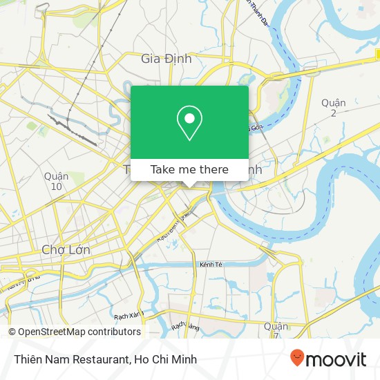 Thiên Nam Restaurant map