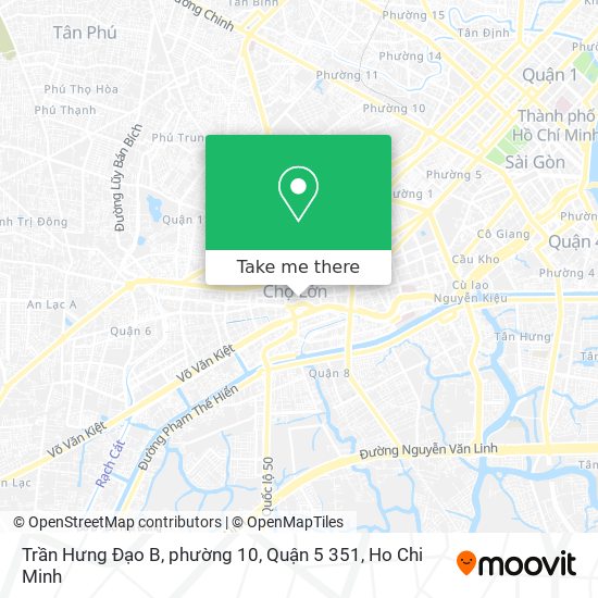 Trần Hưng Đạo B, phường 10, Quận 5 351 map