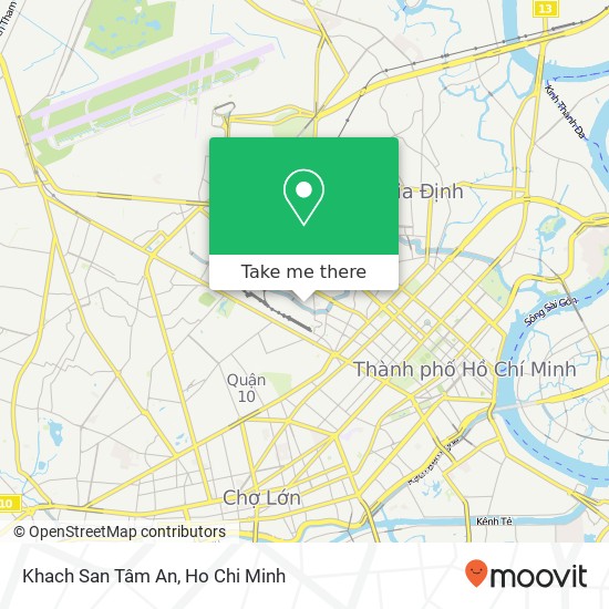 Khach San Tâm An map