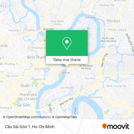 Cầu Sài Gòn 1 map
