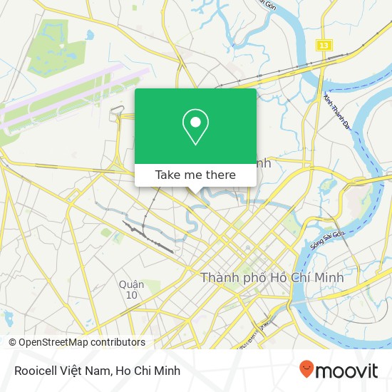 Rooicell Việt Nam map