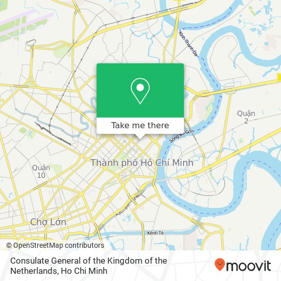 Consulate General of the Kingdom of the Netherlands map