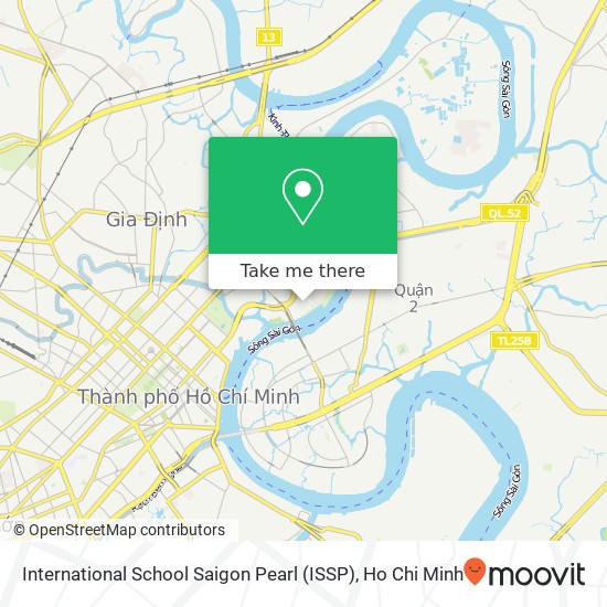 International School Saigon Pearl (ISSP) map