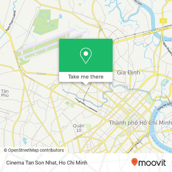 Cinema Tan Son Nhat map