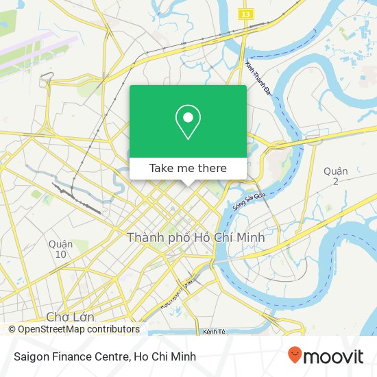 Saigon Finance Centre map