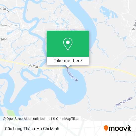 Cầu Long Thành map