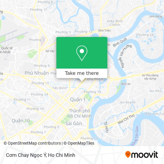 Cơm Chay Ngọc Ý map