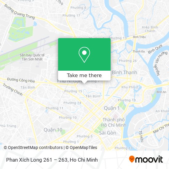 Phan Xích Long 261 – 263 map