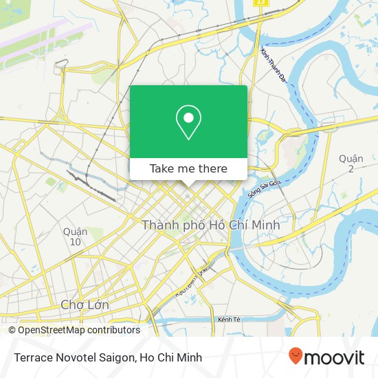 Terrace Novotel Saigon map