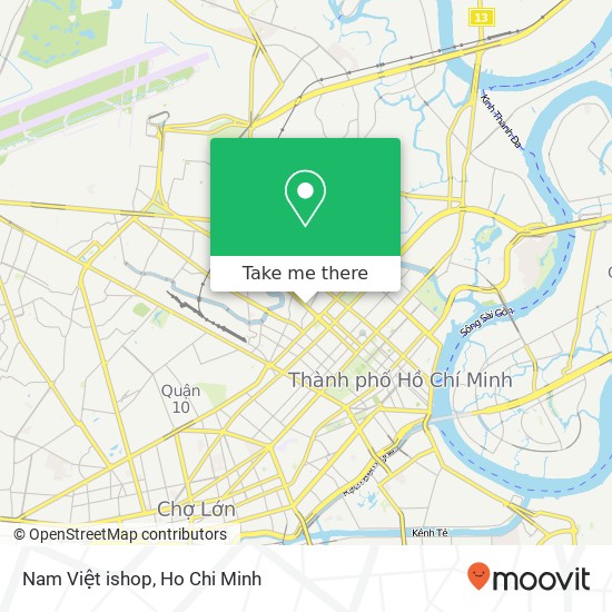 Nam Việt ishop map