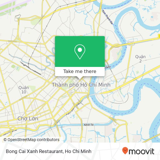 Bong Cai Xanh Restaurant map