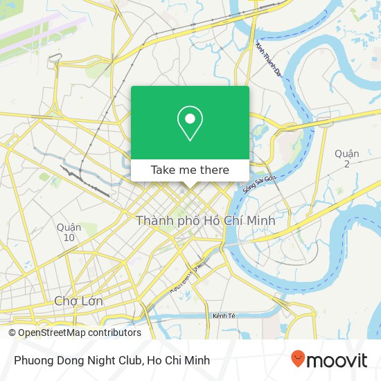 Phuong Dong Night Club map