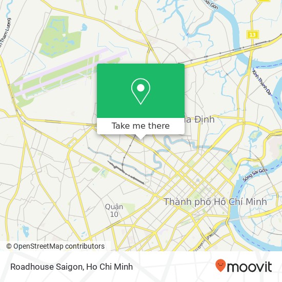Roadhouse Saigon map