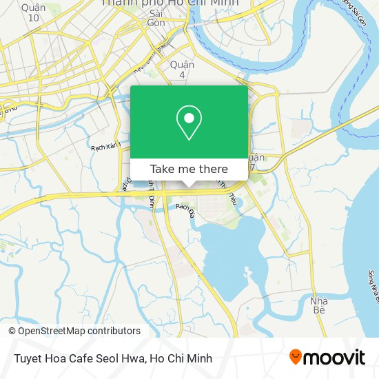 Tuyet Hoa Cafe Seol Hwa map