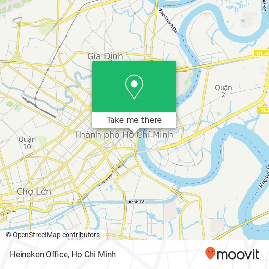 Heineken Office map