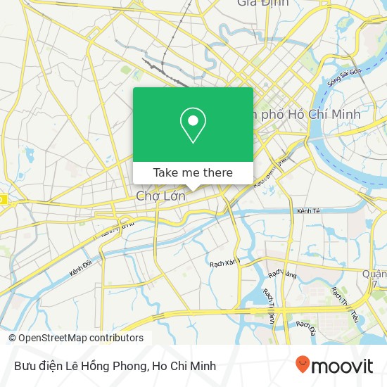 Bưu điện Lê Hồng Phong map