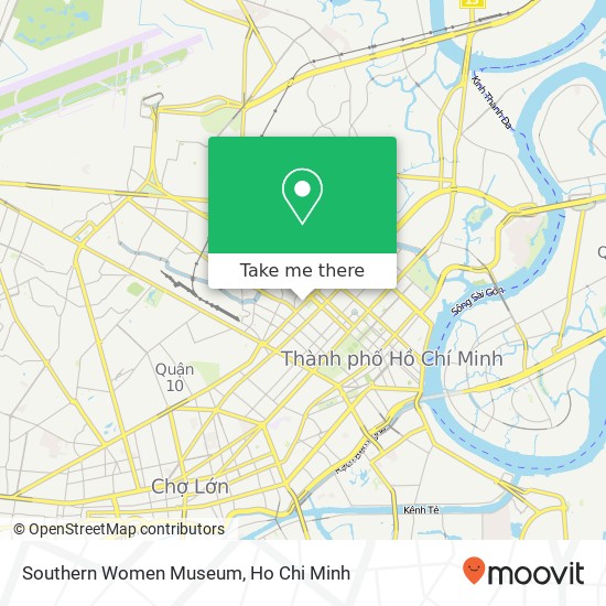 Southern Women Museum map