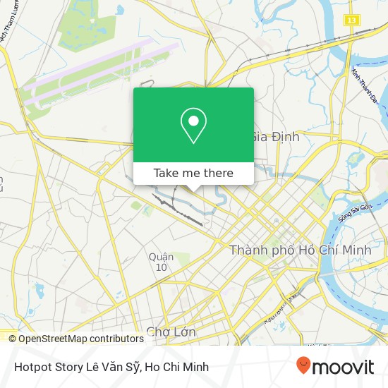 Hotpot Story Lê Văn Sỹ map