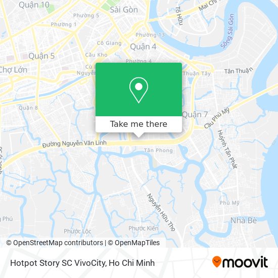 Hotpot Story SC VivoCity map