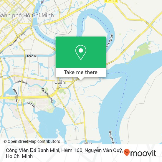 Công Viên Đá Banh Mini, Hẽm 160, Nguyễn Văn Quỳ map