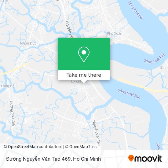 Đường Nguyễn Văn Tạo 469 map