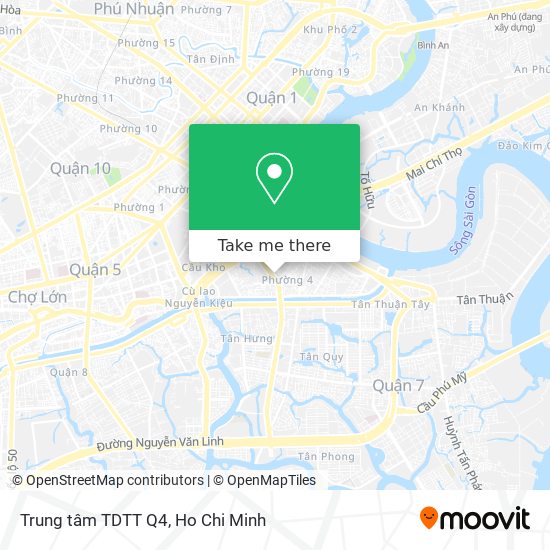 Trung tâm TDTT Q4 map