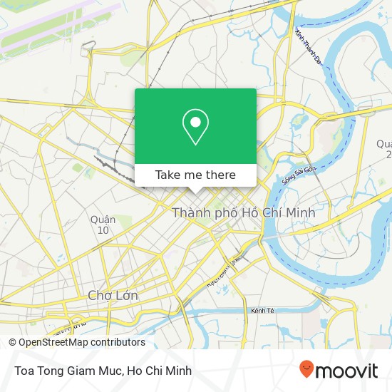 Toa Tong Giam Muc map
