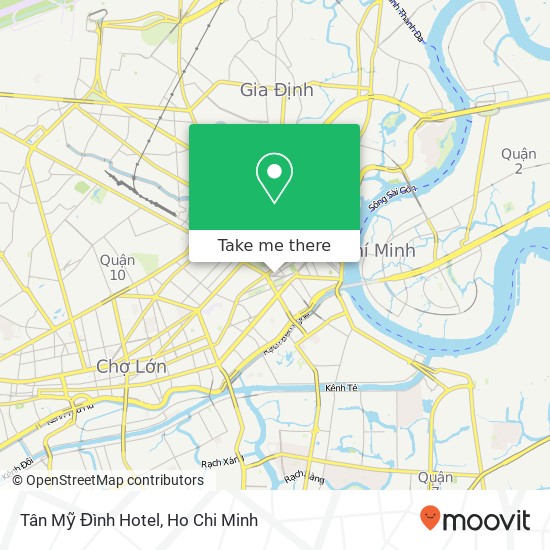 Tân Mỹ Đình Hotel map