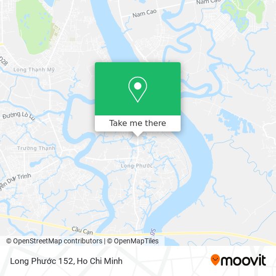 Long Phước 152 map