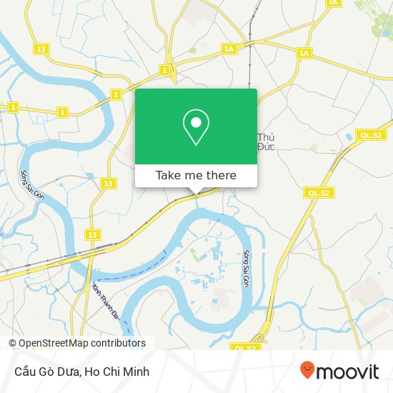 Cầu Gò Dưa map