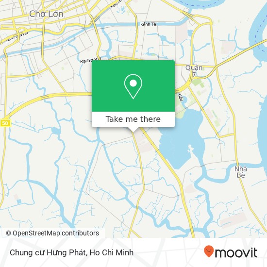 Chung cư Hưng Phát map