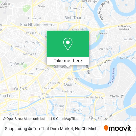 Shop Luong @ Ton That Dam Market map