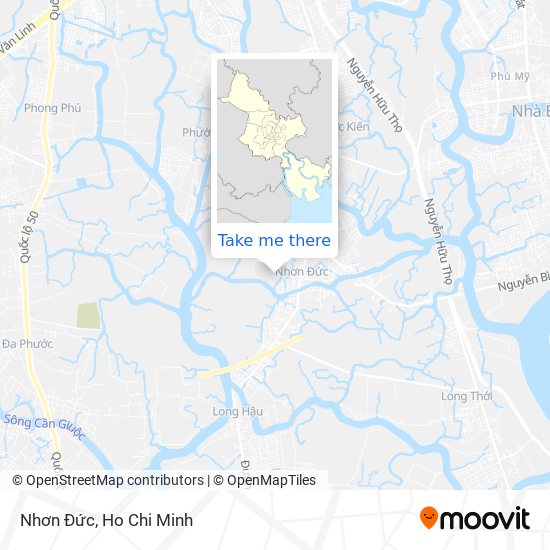 Nhơn Đức map
