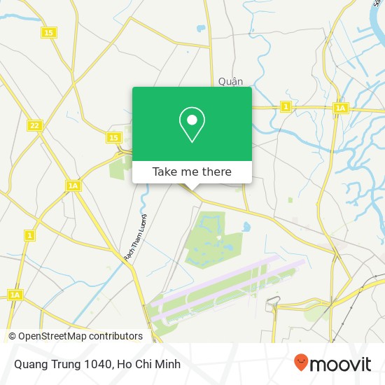 Quang Trung 1040 map