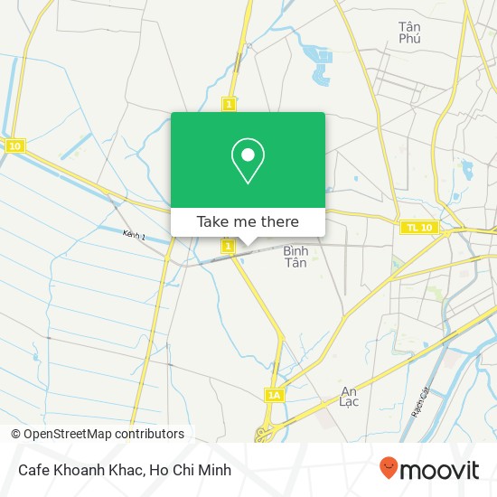 Cafe Khoanh Khac map