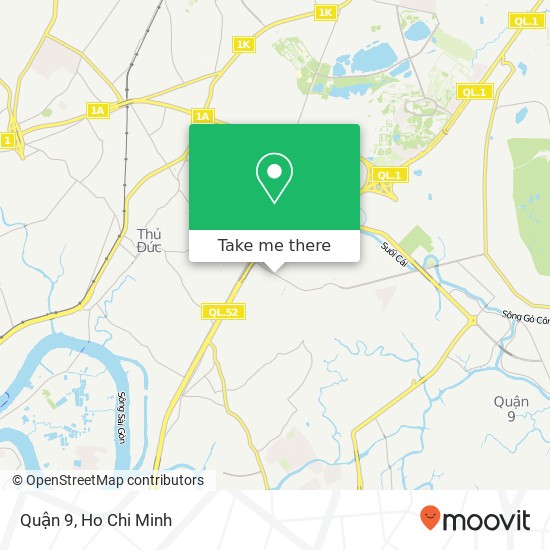 Quận 9 map