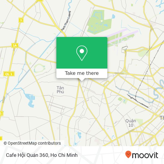 Cafe Hội Quán 360 map