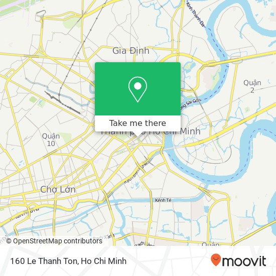 160 Le Thanh Ton map