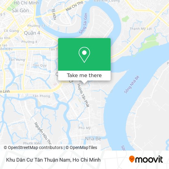 Khu Dân Cư Tân Thuận Nam map
