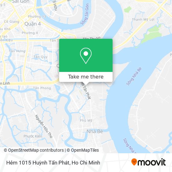 Hẻm 1015 Huỳnh Tấn Phát map