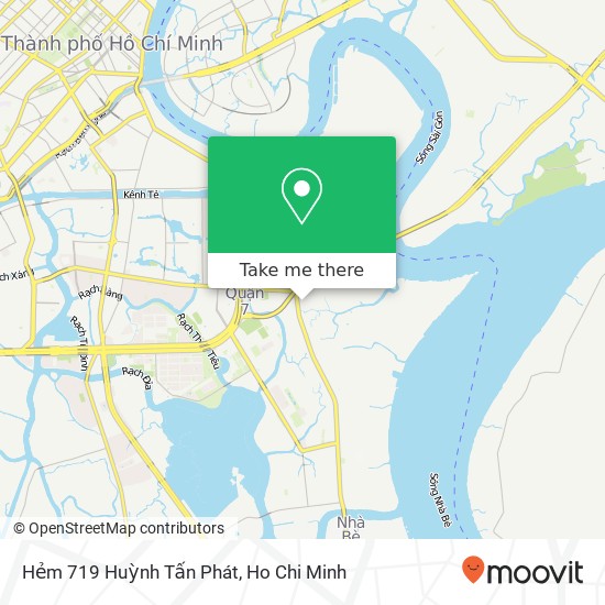 Hẻm 719 Huỳnh Tấn Phát map