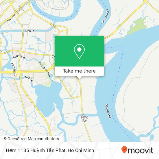 Hẻm 1135 Huỳnh Tấn Phát map