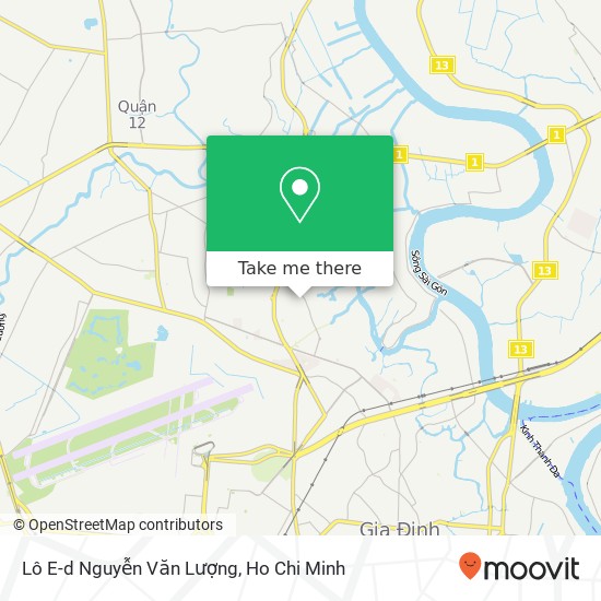 Lô E-d Nguyễn Văn Lượng map